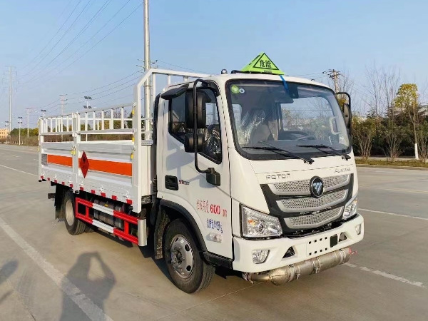 歐馬可藍(lán)牌氣瓶運輸車