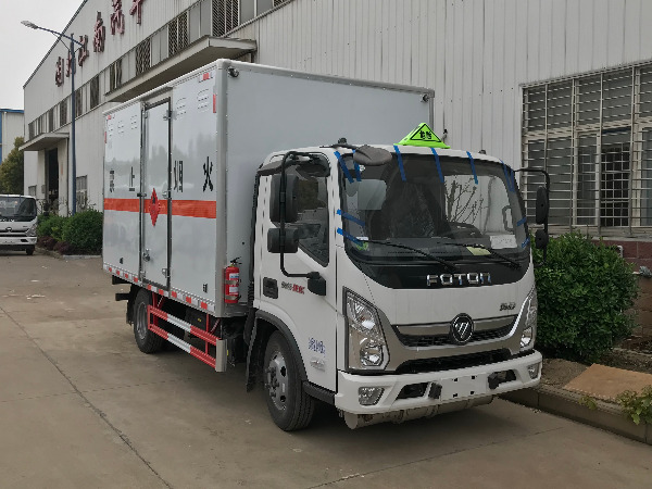 奧鈴速運易燃液體廂式運輸車 奧鈴速運易燃液體廂式運輸車