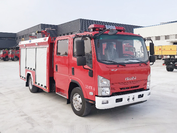 慶鈴3.5噸水罐消防車 慶鈴3.5噸水罐消防車